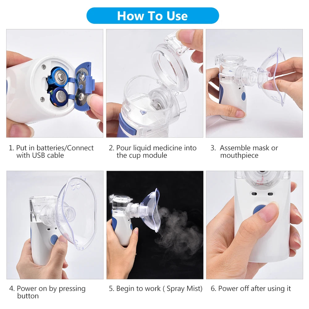 Handheld Portable Nebulizer